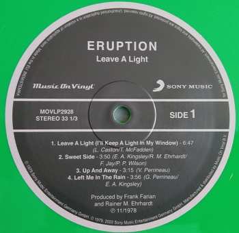 LP Eruption: Leave A Light NUM | LTD | CLR 421793