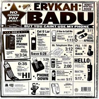 LP Erykah Badu: But You Caint Use My Phone CLR | LTD 595987