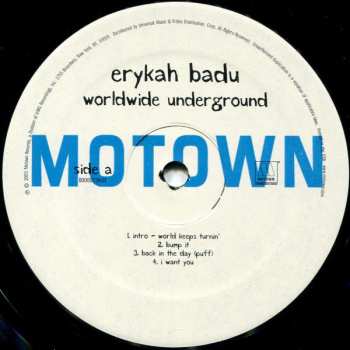 LP Erykah Badu: Worldwide Underground 40904