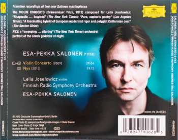 CD Esa-Pekka Salonen: Out Of Nowhere: Violin Concerto | Nyx 648898