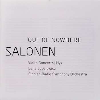 CD Esa-Pekka Salonen: Out Of Nowhere: Violin Concerto | Nyx 648898