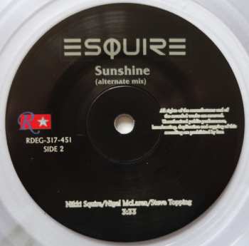 SP Esquire: To The Rescue / Sunshine (Alternate Mix) CLR 568390