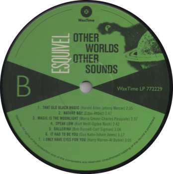 LP Esquivel And His Orchestra: Other Worlds Other Sounds LTD 554008