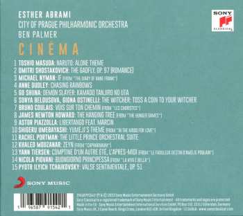 CD Esther Abrami: Cinema DIGI 562002