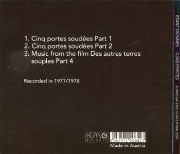 CD Étant Donnés: Cinq Portes Soudees 629063