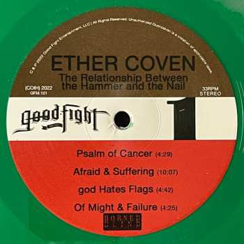 LP Ether Coven: The Relationship Between The Hammer And The Nail CLR | LTD 559331