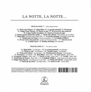 2CD Etienne Daho: La Notte, La Notte… DLX | LTD | DIGI 344558