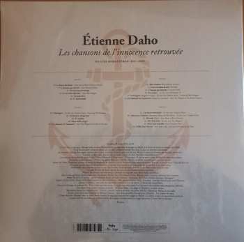 2LP Etienne Daho: Les Chansons De L'innocence Retrouvée DLX 637888