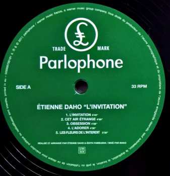 LP Etienne Daho: L'invitation 564485