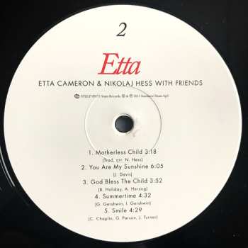 LP Etta Cameron: Etta LTD | NUM 87507