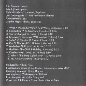 CD Etta Cameron: Etta 286232