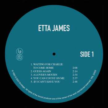 LP Etta James: Etta James CLR 653287