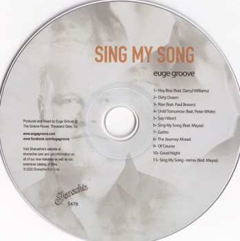 CD Euge Groove: Sing My Song 648438