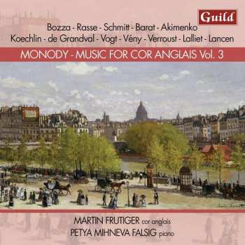 Eugene Bozza: Martin Frutiger - Music For Cor Anglais Vol.3 "monody"