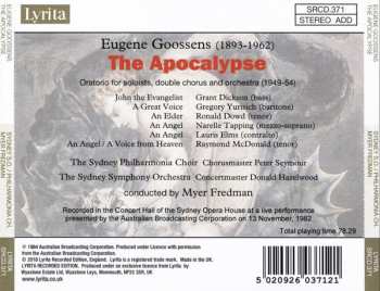 CD Sir Eugene Goossens: The Apocalypse 528127