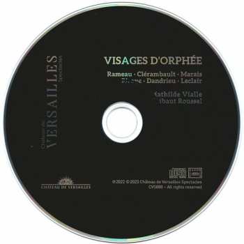 CD Eugénie Lefebvre: Visages D'Orphée (Cantates De Clérambault · Piroye · Rameau) 586515