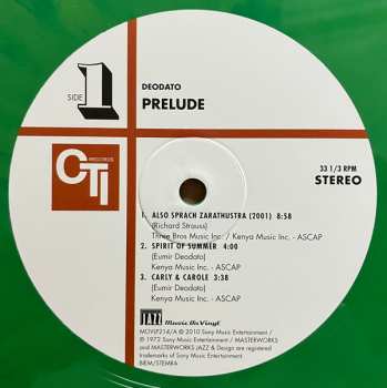 LP Eumir Deodato: Prelude CLR | LTD | NUM 546579