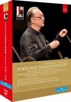 Album Nicholas Harnoncourt: Euroarts - Salzburger Feststpiel Dokumente Re-release Mozart: Litaniae De Venerabili Altaris Sacramento K. 243; Missa Longa In C Major K.262