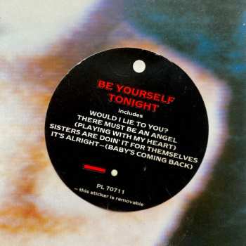 LP Eurythmics: Be Yourself Tonight 636612