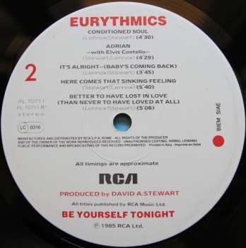 LP Eurythmics: Be Yourself Tonight 643960