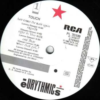 LP Eurythmics: Touch 632310