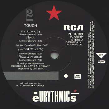 LP Eurythmics: Touch 638721