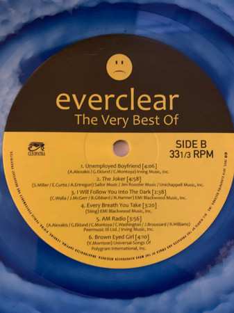 LP Everclear: The Very Best Of CLR | LTD 593015