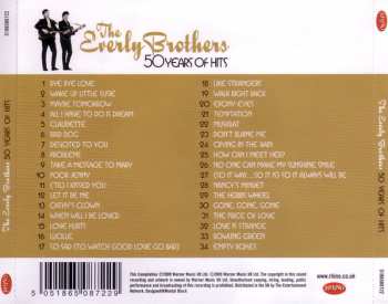 CD Everly Brothers: 50 Years Of Hits 407593