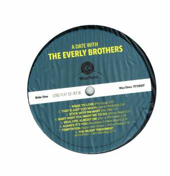 LP Everly Brothers: A Date With The Everly Brothers LTD 301270