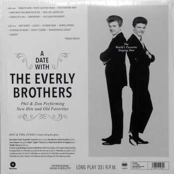 LP Everly Brothers: A Date With The Everly Brothers LTD 301270