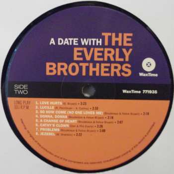 LP Everly Brothers: A Date With The Everly Brothers 89356