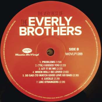 2LP Everly Brothers: The Very Best Of The Everly Brothers 38775