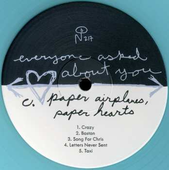 2LP Everyone Asked About You: Paper Airplanes, Paper Hearts CLR 595325