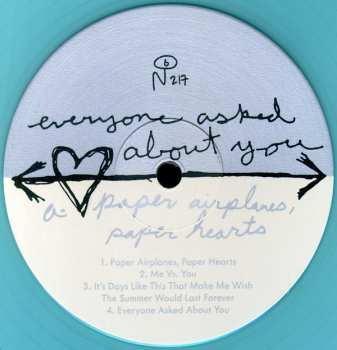 2LP Everyone Asked About You: Paper Airplanes, Paper Hearts CLR 595325