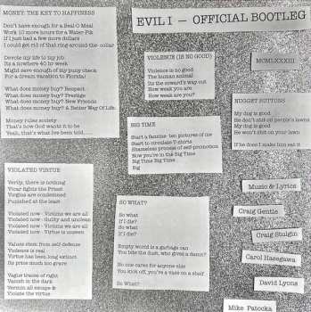 LP Evil I: Official Bootleg - 1983 CLR 579407