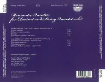 CD Stamic Quartet: Romantic Quintets For Clarinet And String Quartet Vol 2 326703