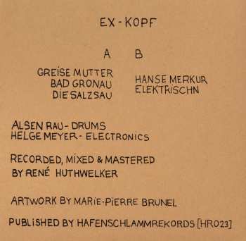 LP Ex-Kopf: Ex-Kopf 574738