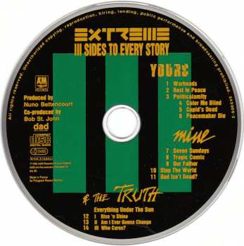 CD Extreme: III Sides To Every Story 17307