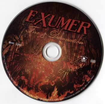 CD Exumer: Fire & Damnation LTD | DIGI 220580