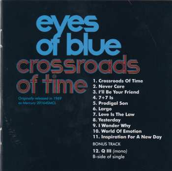 CD Eyes Of Blue: Crossroads of Time 548676