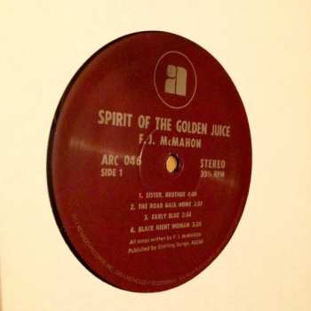 LP F. J. McMahon: Spirit Of The Golden Juice 630726