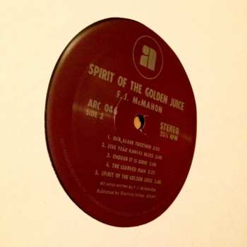 LP F. J. McMahon: Spirit Of The Golden Juice 630726