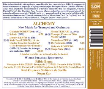 CD Fábio Brum: Alchemy (New Music For Trumpet And Orchestra) 588082