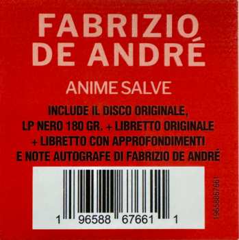 LP Fabrizio De André: Anime Salve 639736