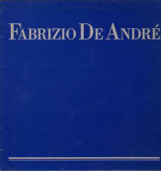 Album Fabrizio De André: Fabrizio De André