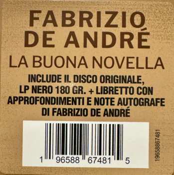 LP Fabrizio De André: La Buona Novella 604776