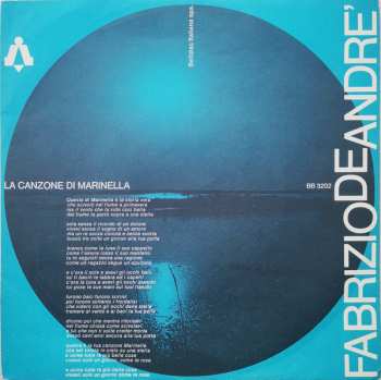 Album Fabrizio De André: La Canzone Di Marinella