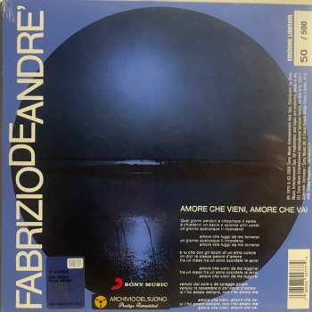 SP Fabrizio De André: La Canzone Di Marinella CLR | LTD 598184