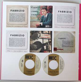 4SP Fabrizio De André: Faber - Periodo Karim - The Singles Collection DLX | LTD | NUM 571791