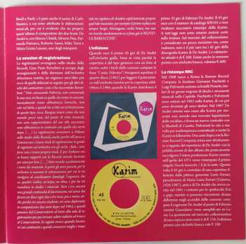 4SP Fabrizio De André: Faber - Periodo Karim - The Singles Collection DLX | LTD | NUM 571791